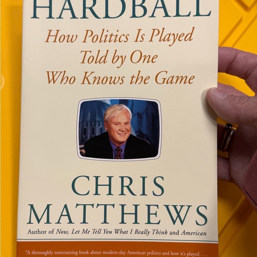 Hardball by Chris Matthews - White Cover